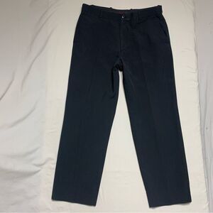 Alfani Black Dress Pants Mens 34x30 Straight Business Professional Trouser Slack